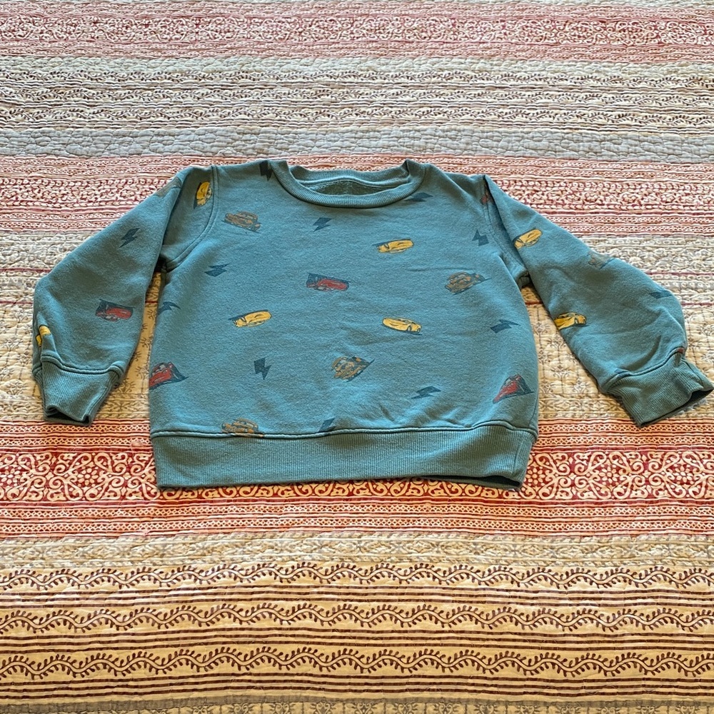 Disney Kids' Cars Sweatshirt with Lightening McQueen
